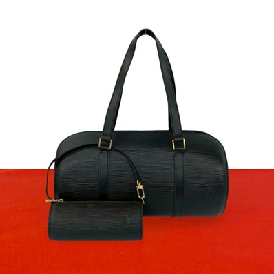 LOUIS VUITTON ルイヴィトン スフロ エピ レザー ハンドバッグ ブラック
92635