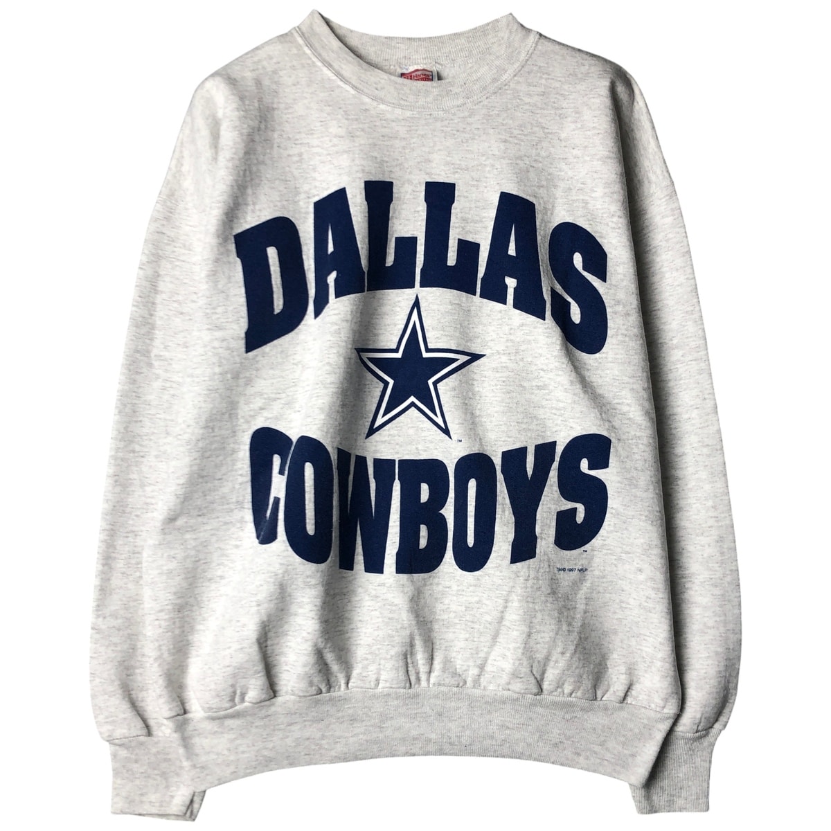 古着 90年代 ヘインズ Hanes COMFORTBLEND NFL DALLAS COWBOYS ダラスカウボーイズ プリントスウェットシャツ トレーナー メンズL相当 ヴィンテージ/eaa597624
