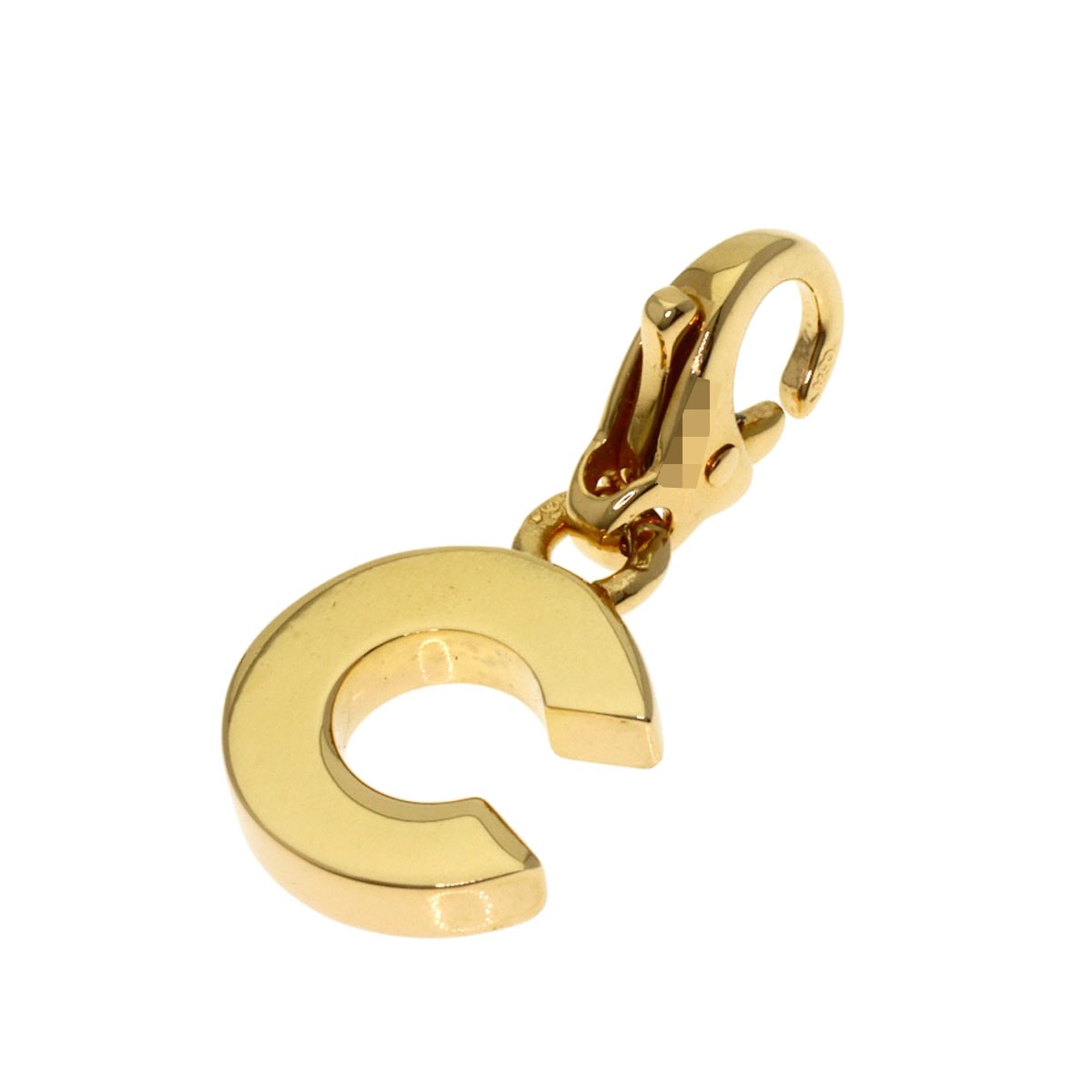 CHANEL シャネル C チャーム ペンダントトップ K18YG レディース [中古]