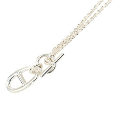 エルメス シェーヌダンクル チェーン ペンダント ネックレス SV925 シルバー レディース HERMES 中古