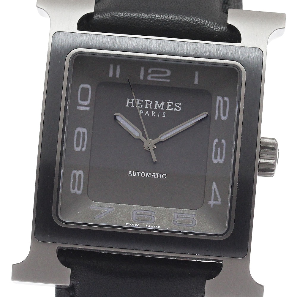 ☆極美品 ★箱・保 エルメス Hウォッチ  HH5.841 メンズ 【中古】