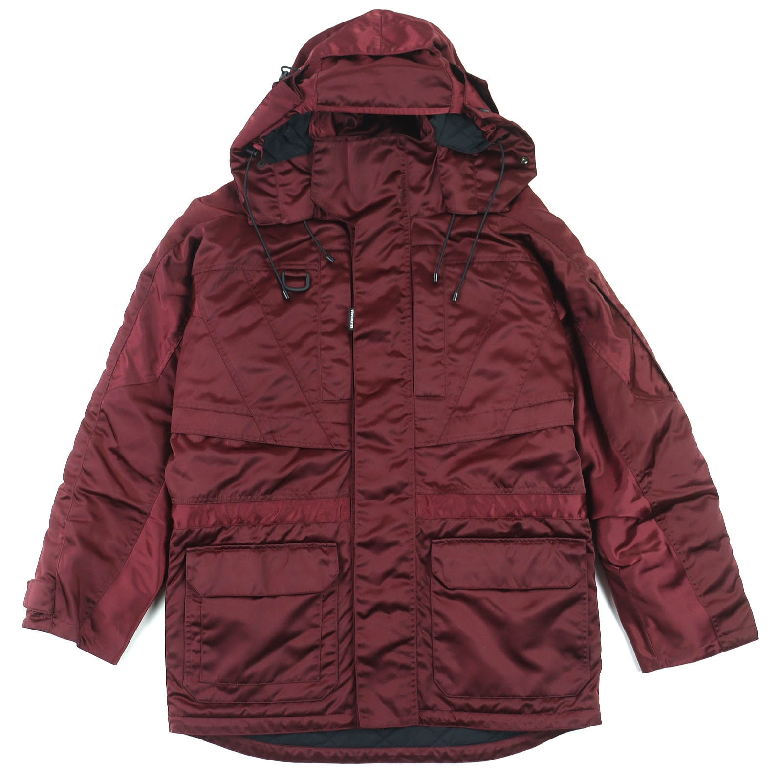 極美 バレンシアガ Grape nylon oversize jacket 42