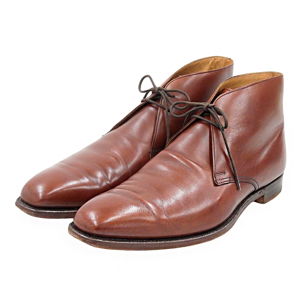 クロケット&ジョーンズ TERBURY 348ラスト シューズ メンズ カーフレザー ブラウン 8 1/2 5057-11B 8.5