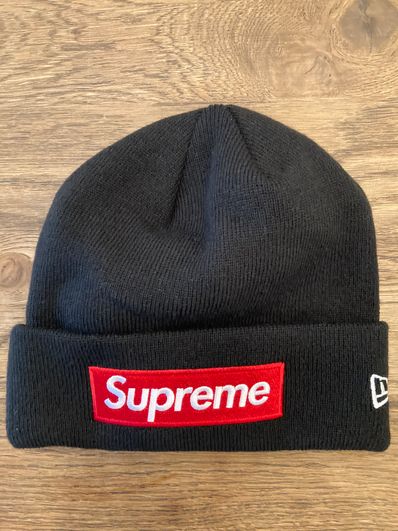 Supreme New Era Box Logo Beanie "Black"