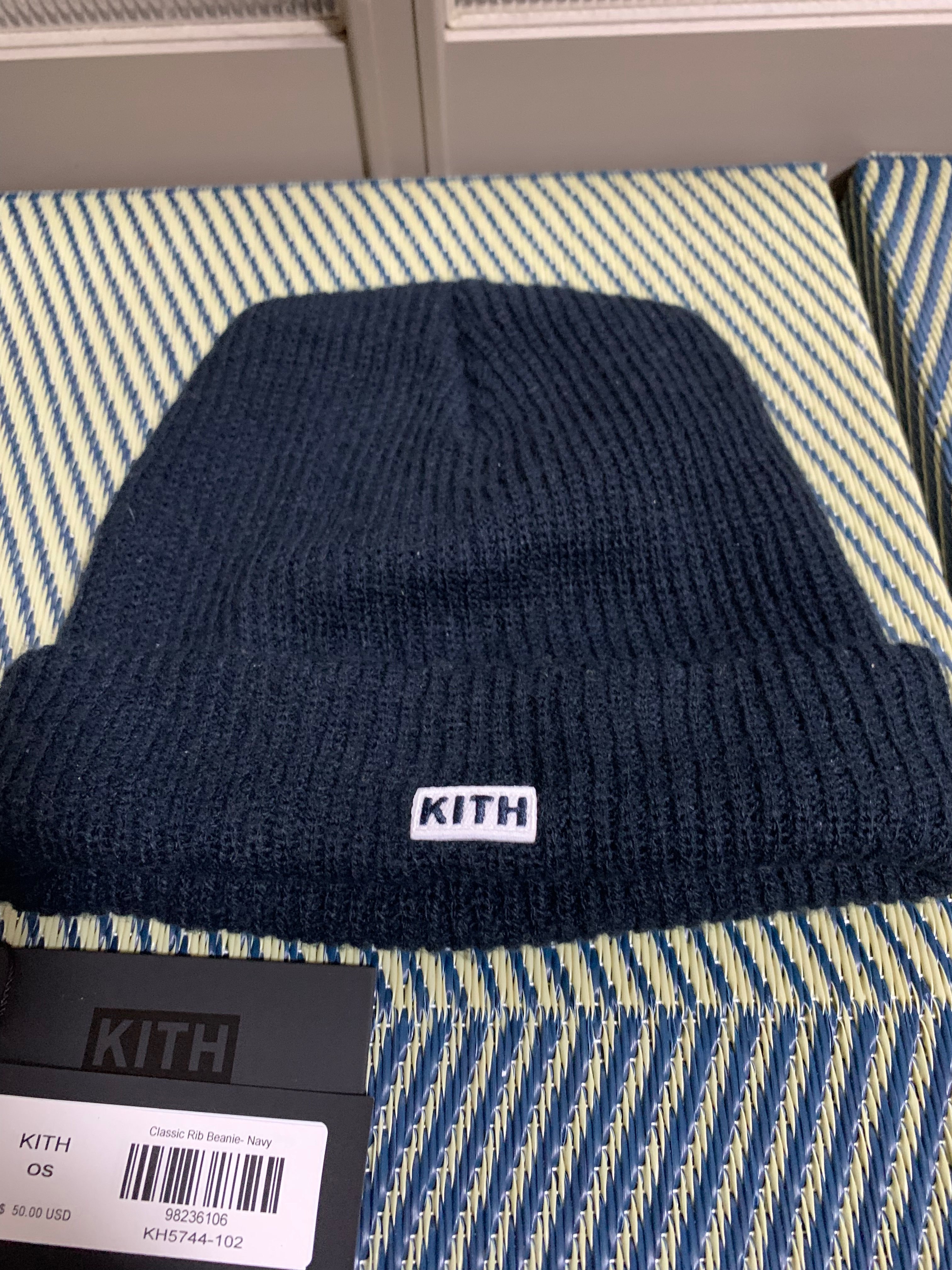 Kith Classic Rib Beanie "Nocturnal"
