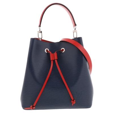LOUIS VUITTON ルイ・ヴィトン ネオノエ ハンドバッグ M54367 エピレザー ネイビー レッド レディース【中古】
