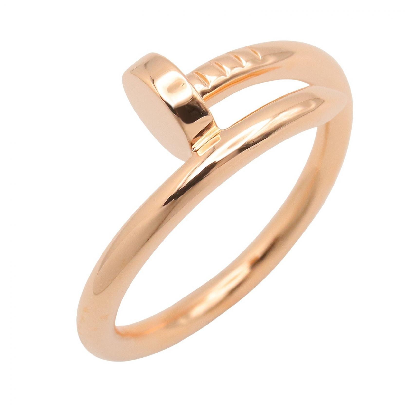 カルティエ CARTIER ジュストアンクル リング リング・指輪 ジュエリー K18PG(ピンクゴールド) メンズ ゴールド系 【中古】