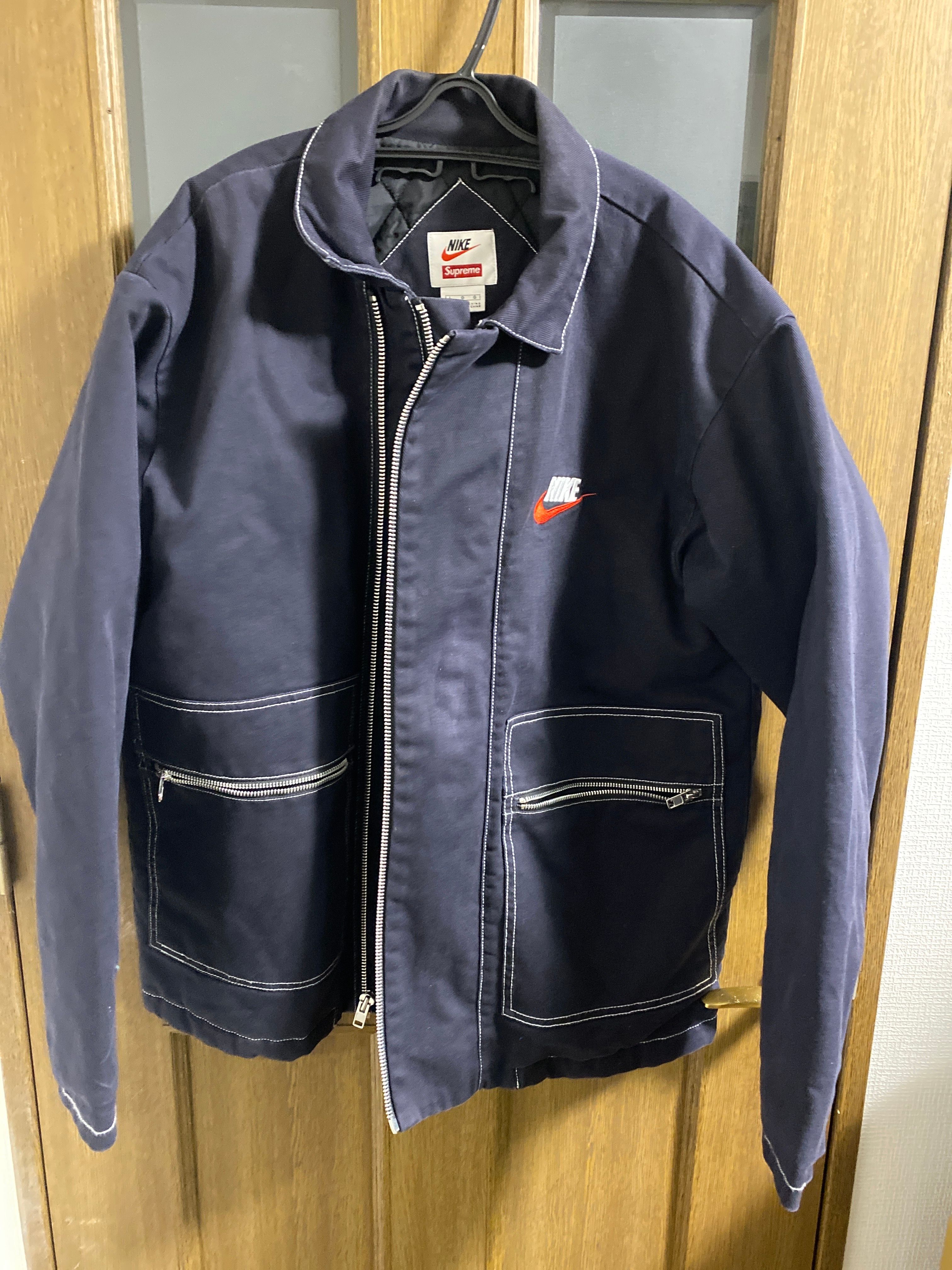 Supreme / NIKE® Double Zip Work Jacket "Black"