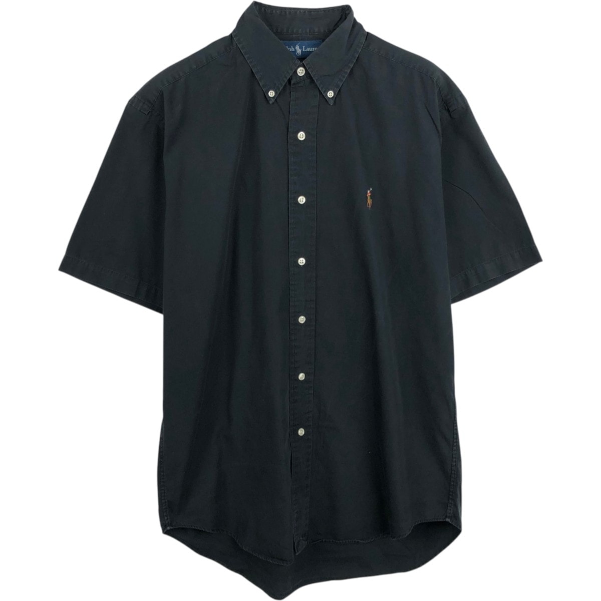 古着 ラルフローレン Ralph Lauren BLAKE 半袖 ボタンダウンシャツ メンズS相当/eaa674191