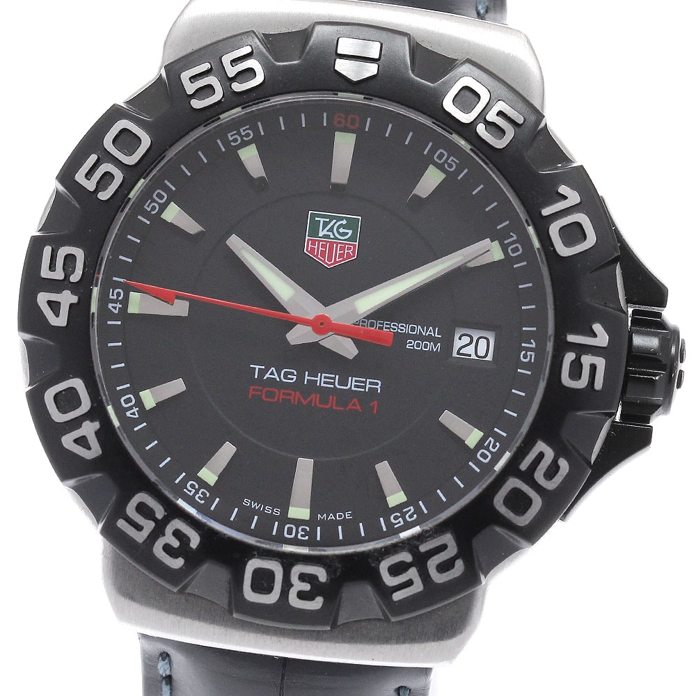 ☆良品  タグホイヤー フォーミュラ1 デイト WAH1110 メンズ 【中古】