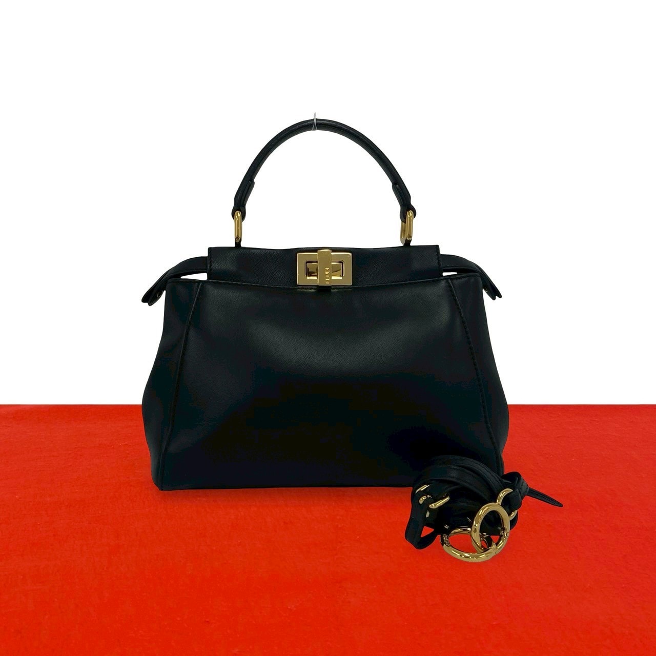 B (目立った傷や汚れなし)】FENDI フェンディ ピーカブー ミニ 2way