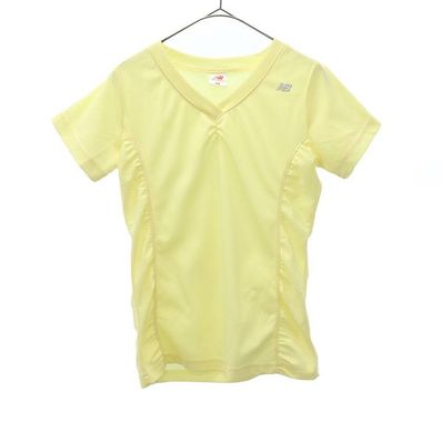 NEW BALANCE 半袖 Vネック Tシャツ