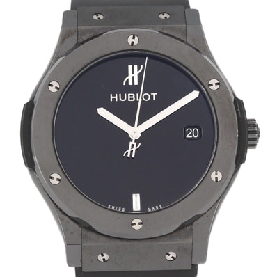 ウブロ クラシックフュージョンブラックセラミック YOSHIDA LIMITED 511.CM.1470.RX.MYOS セラミック 自動巻