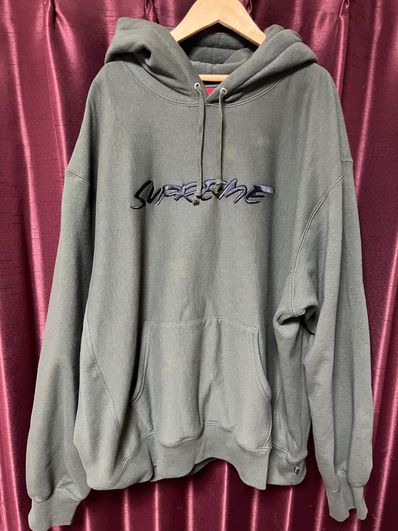 Supreme Futura Hooded Sweatshirt "Dark Olive"