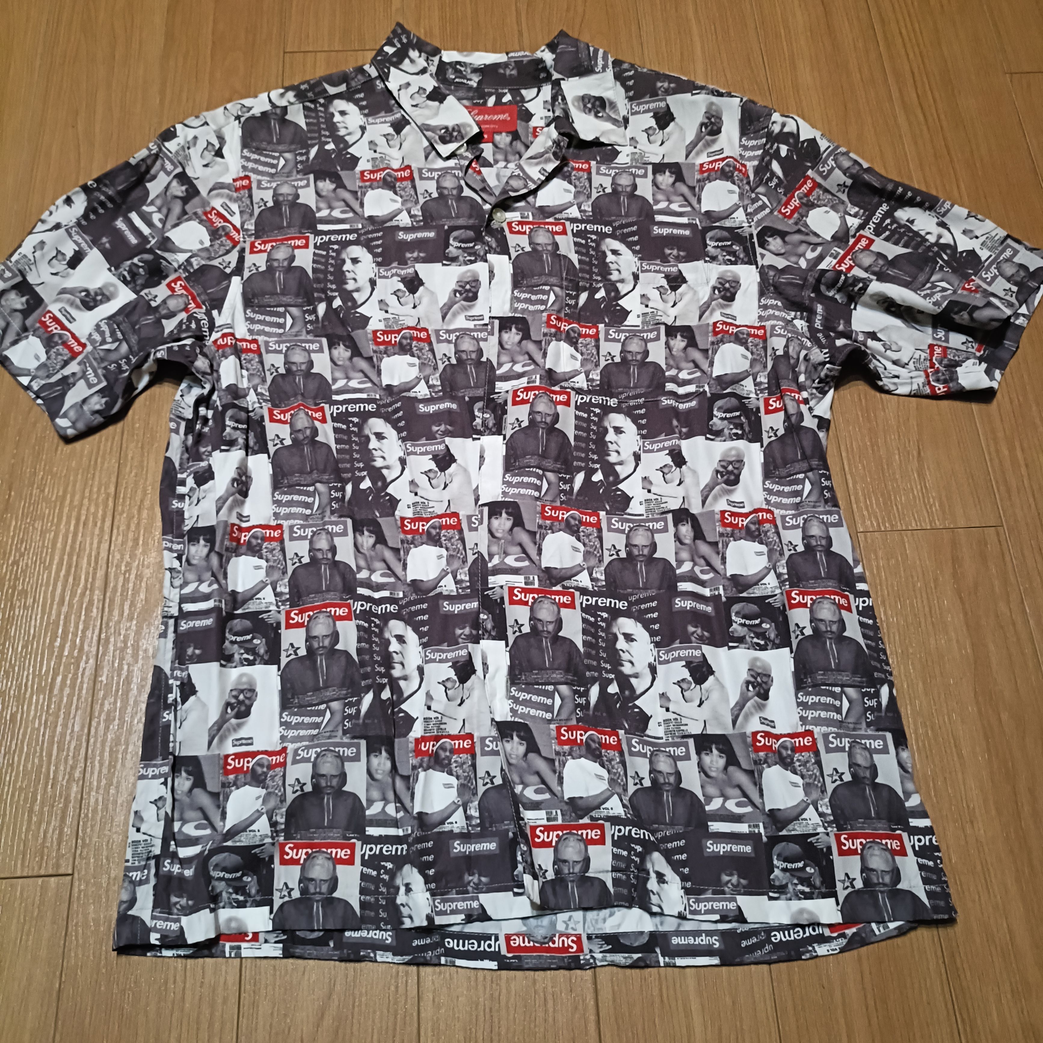 Supreme Magazine S/S Shirt "Grey"
