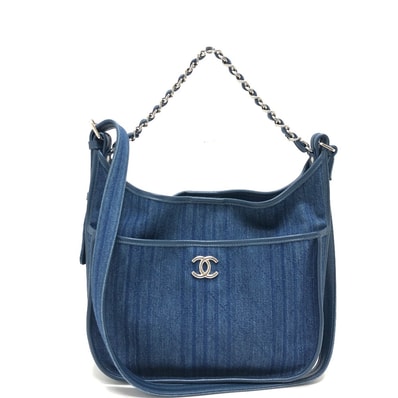 シャネル CHANEL マトラッセ ココマーク A57641 2WAYバッグ カバン バッグ ショルダーバッグ ハンドバック 斜め掛け ショルダーバッグ デニム ブルー