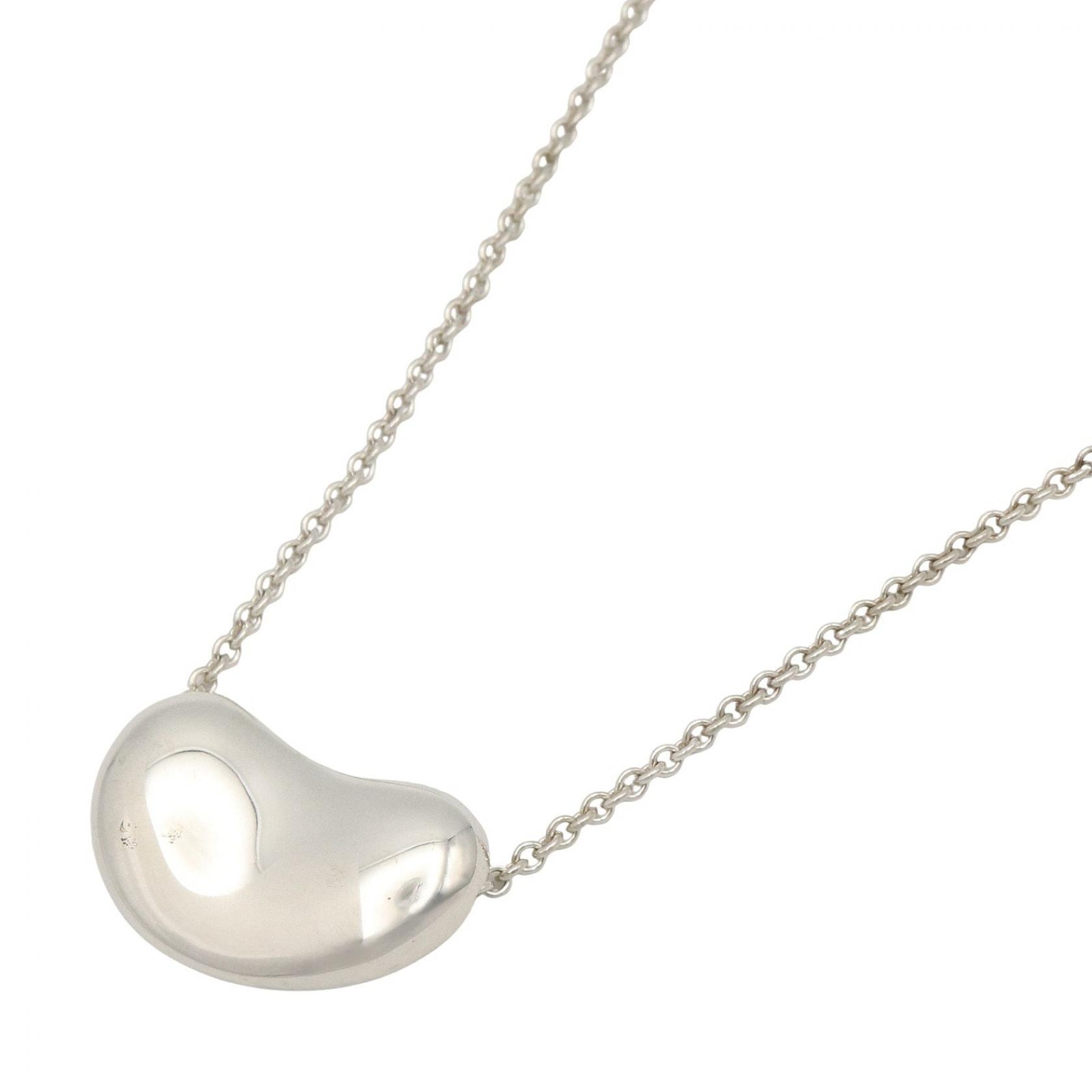 ティファニー TIFFANY&CO ビーン ネックレス ネックレス ジュエリー シルバー925 メンズ レディース シルバー系 【中古】