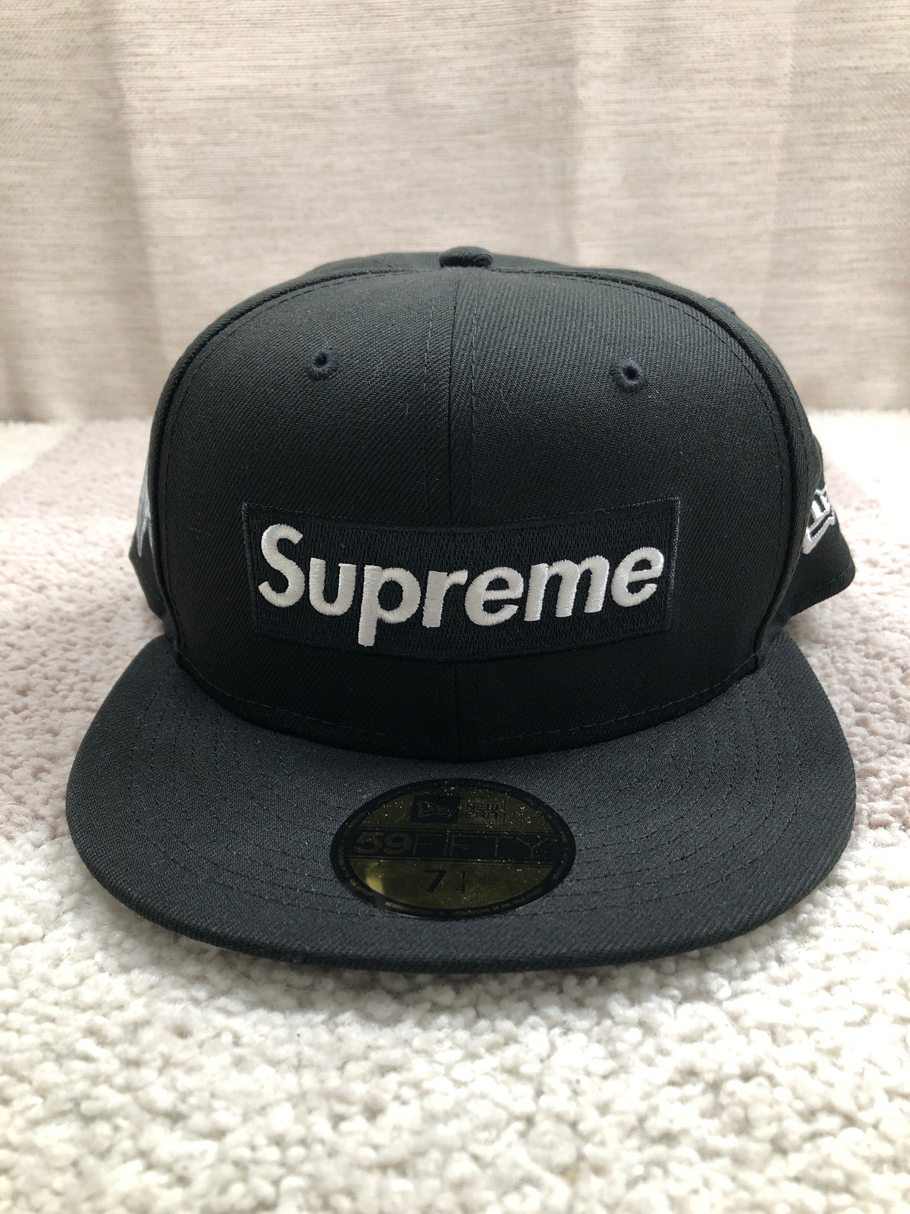 Supreme Money Box Logo New Era "Black"