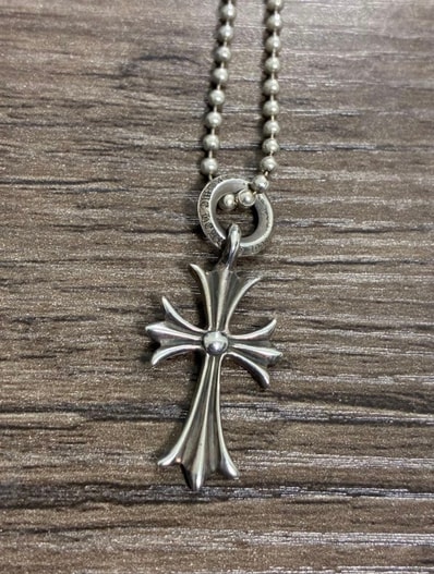 Chrome Hearts Tiny CH Cross Charm "Silver"