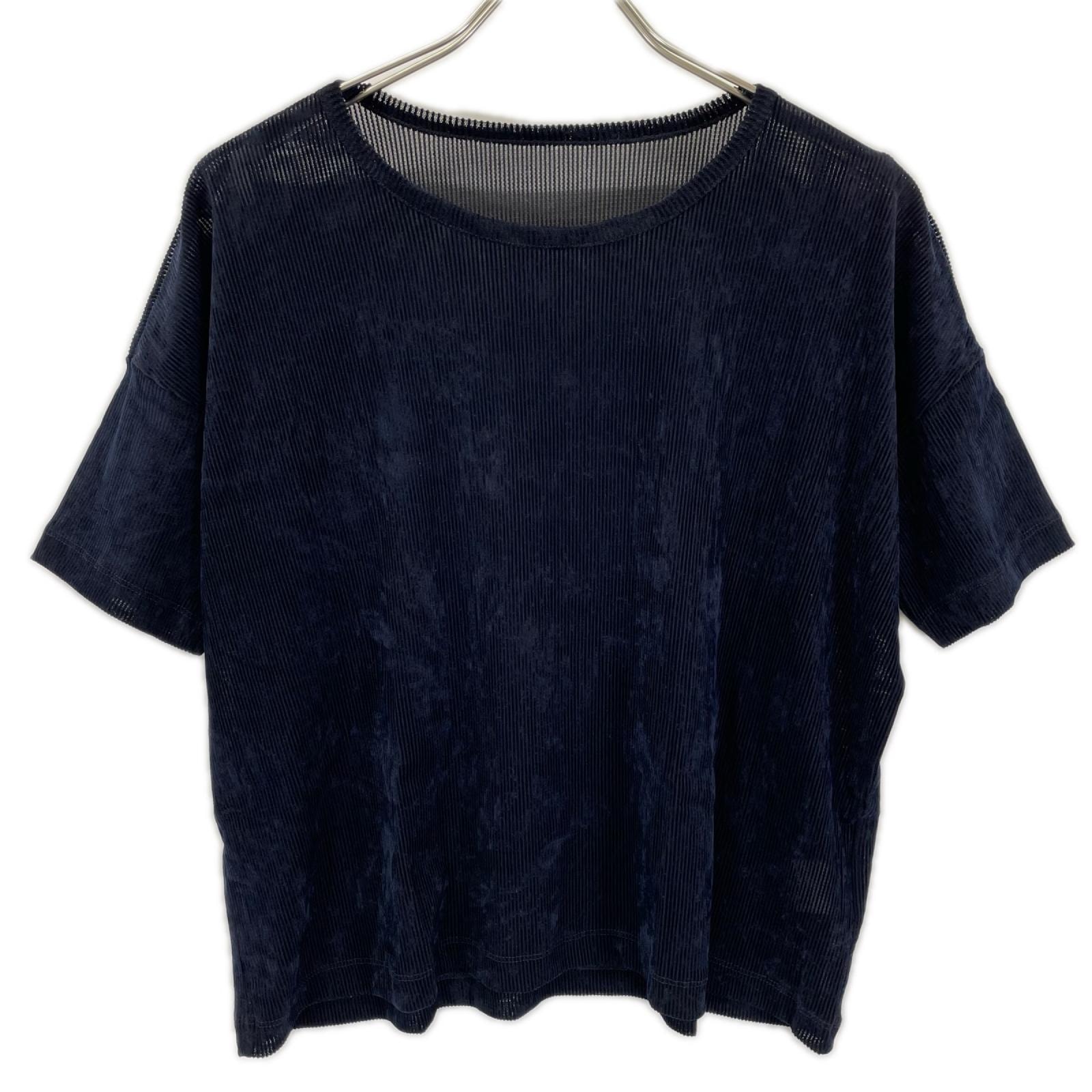 ワイズ YP-T31-564 ネイビー NY TULLE DLOCKED ROUND NECK T 2