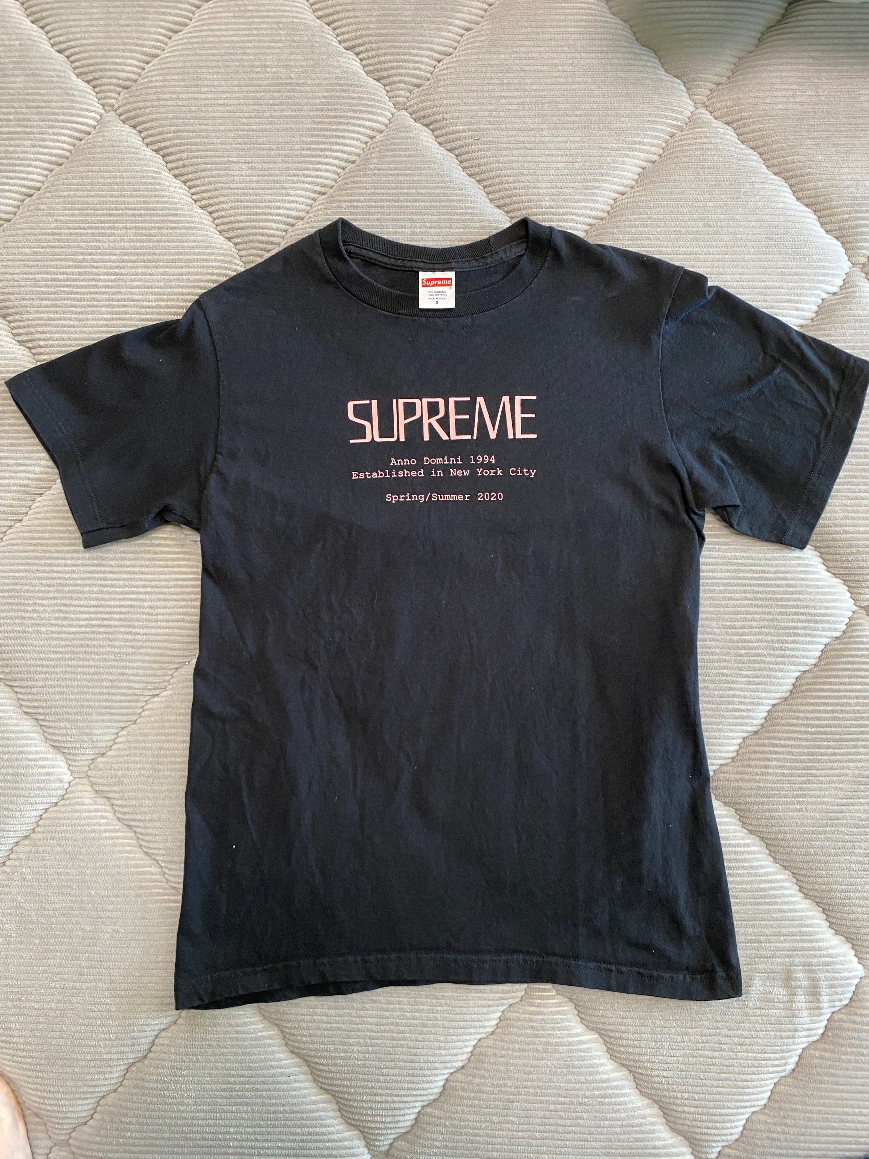 Supreme Anno Domini Tee "Black"