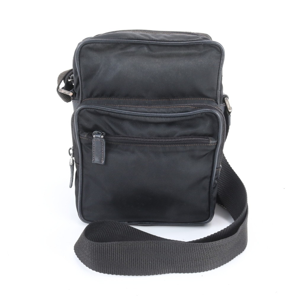 ■美品 プラダ テスート ナイロントライアングルロゴショルダーバッグ