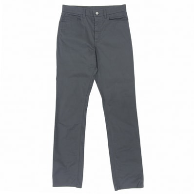 美品 エルメス パンツ チャコールグレー メンズ 40
