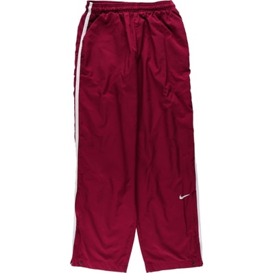 古着 ナイキ NIKE TEAM ウォームアップパンツナイロンパンツ シャカシャカパンツ メンズM相当/eaa635960