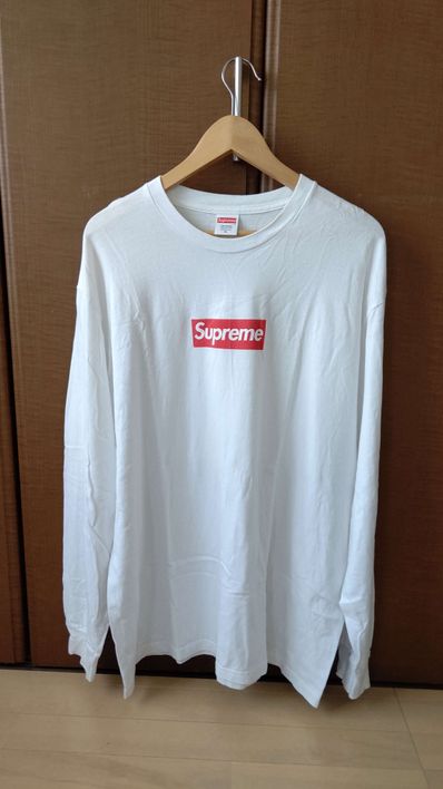 Supreme Box Logo L/S Tee "White"