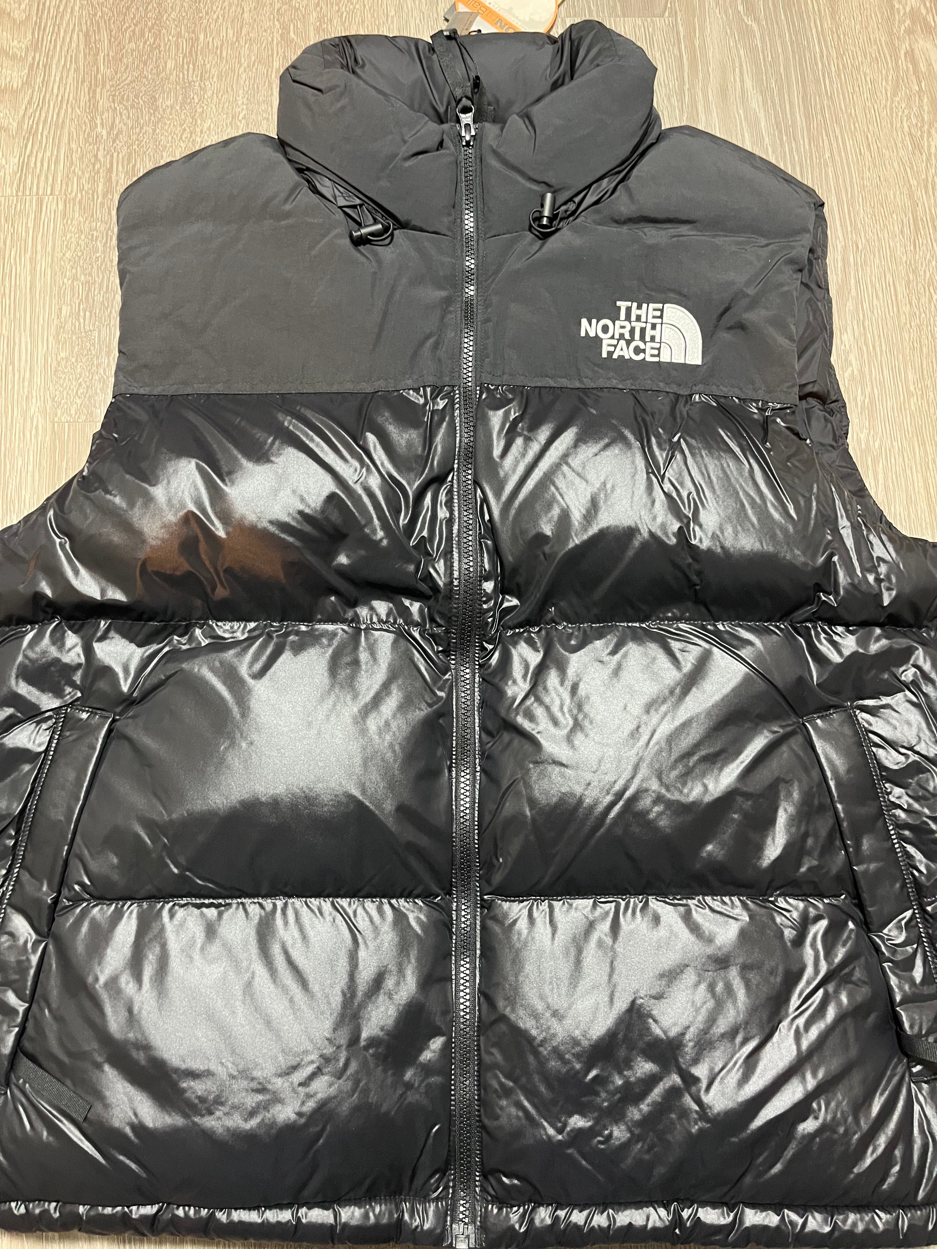Nuptse Vest ブラック ザノースフェイス  ヌプシ ベスト 