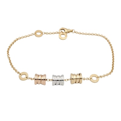 ブルガリ BVLGARI B-zero1 ブレスレット エレメント ブレスレット アクセサリー K18(イエローゴールド) K18WG(ホワイトゴールド) K18PG(ピンクゴールド) メンズ レディース ゴールド系 / シルバー系 【中古】