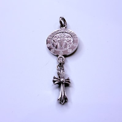 Chrome Hearts Baby Fat Angel Charm "Silver"