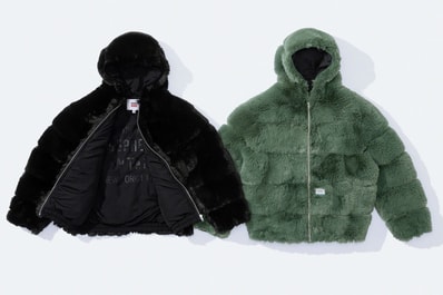 Supreme / WTAPS Faux Fur Hooded Jacket "Green"