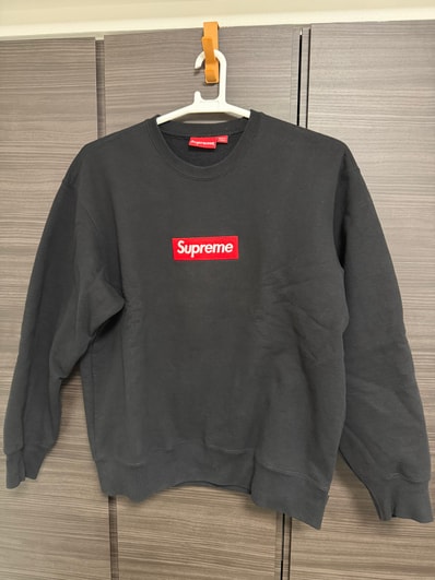 Supreme Box Logo Crewneck "Black" (22FW)