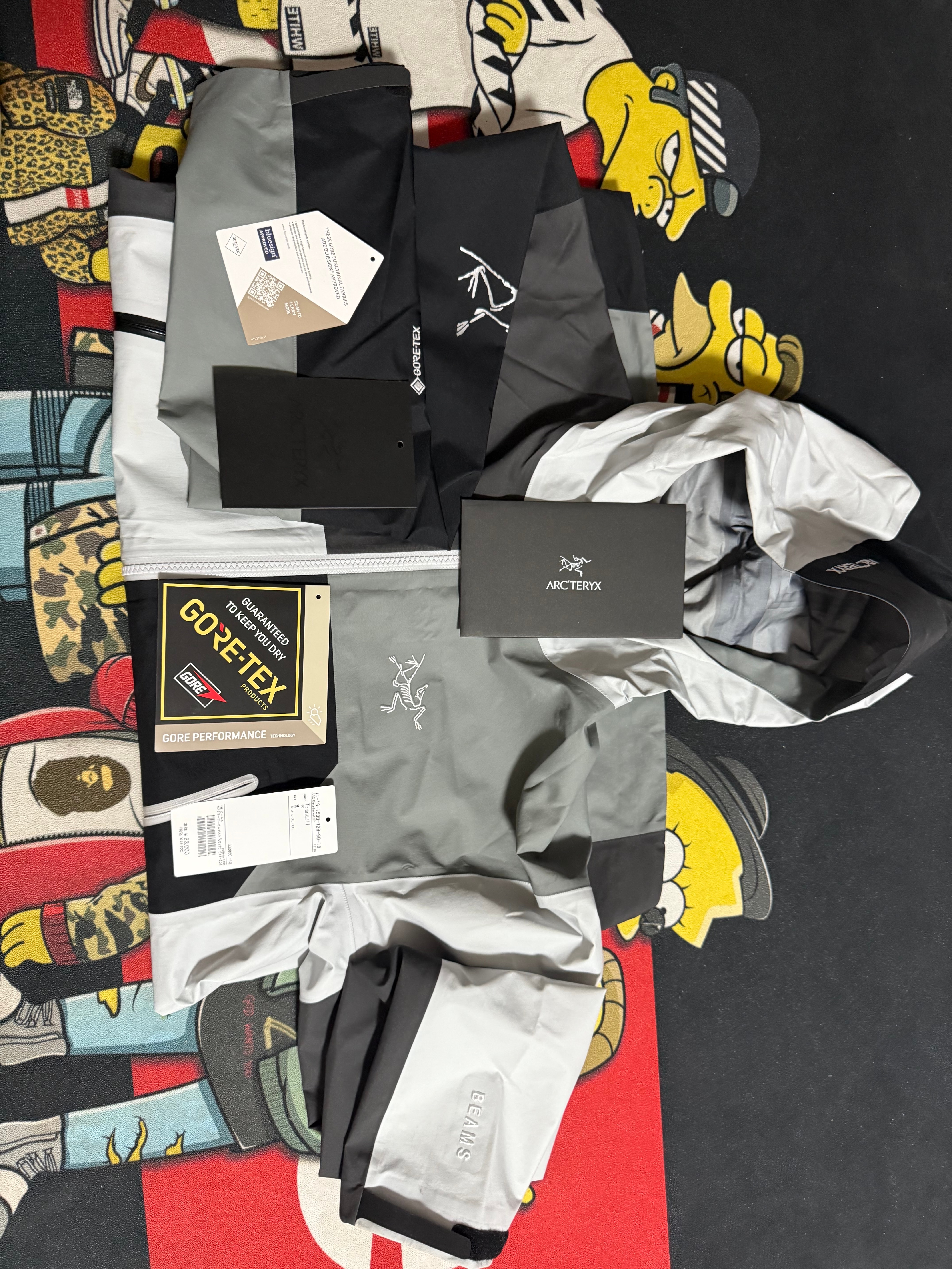 ARC'TERYX x BEAMS Wabi-Sabi Beta Jacket Men's "Tranquil" X000007490