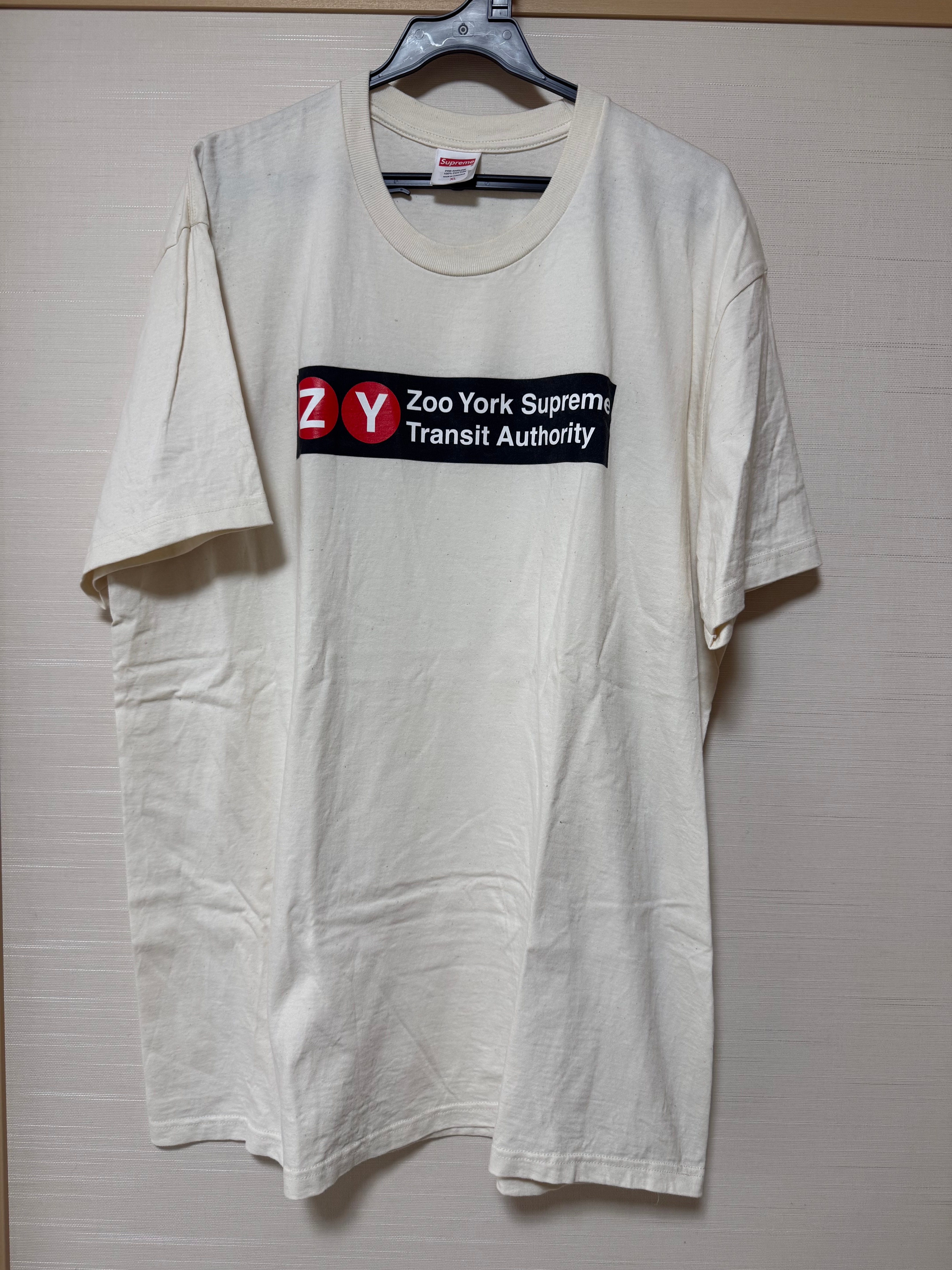 Supreme x Zoo York Transit Tee "Natural"