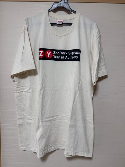 Supreme x Zoo York Transit Tee "Natural"