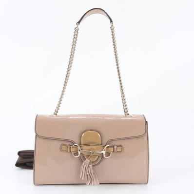 ■極美品 グッチエミリー チェーン 295402 ショルダーバッグ レザー