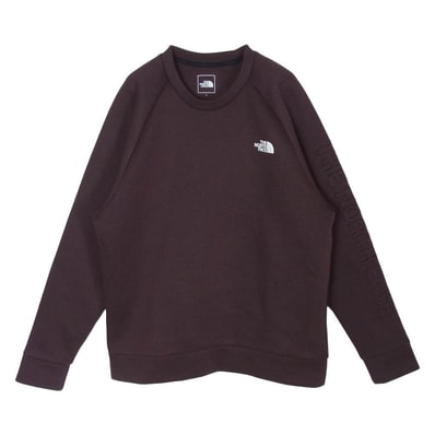 THE NORTH FACE ノースフェイス NT62386 TECH AIR SWEAT CREW テック エア スウェット クルー ブラウン系 L【中古】