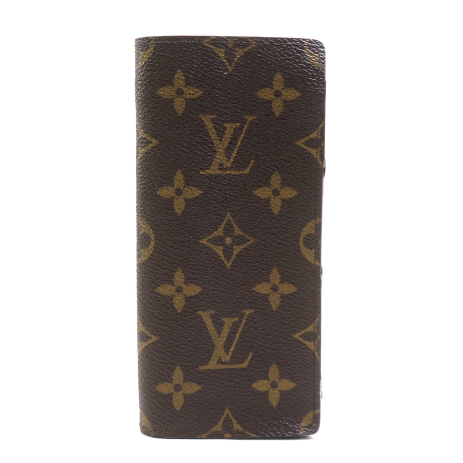 ルイ ヴィトン LOUIS VUITTON メガネケース モノグラム エテュイ リュネット サーンプル モノグラムキャンバス ブラウン ユニセックス【中古】 r11319a