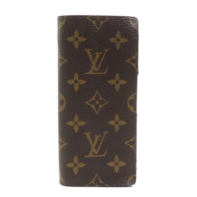 ルイ ヴィトン LOUIS VUITTON メガネケース モノグラム エテュイ リュネット サーンプル モノグラムキャンバス ブラウン ユニセックス【中古】 r11319a