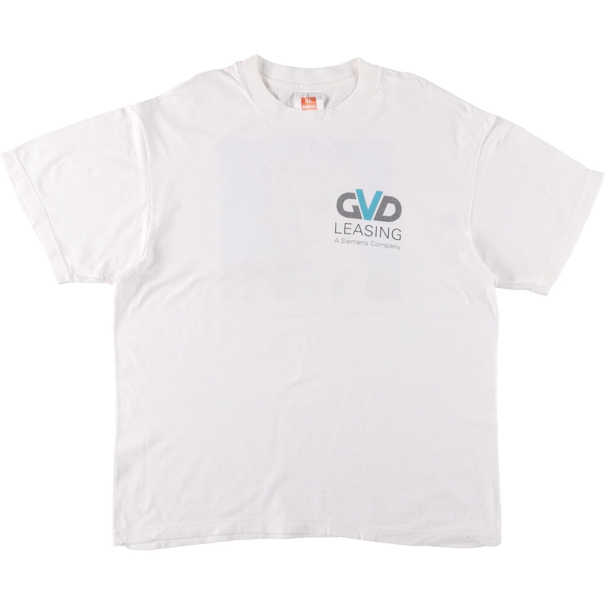 古着 ヘインズ Hanes GVD LEASING アドバタイジングTシャツ メンズL相当 ヴィンテージ/eaa577159