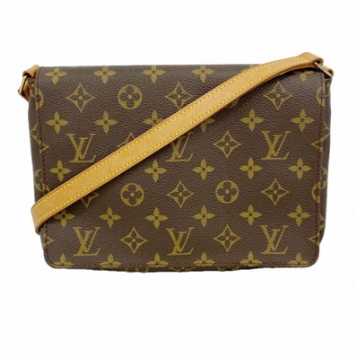 【6dd4830】ルイヴィトン ショルダーバッグ モノグラム ミュゼットタンゴショートストラップ M51257 ブラウン【中古】レディース