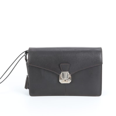 ■極美品 ダンヒル サイドカーセカンドバッグ レザー