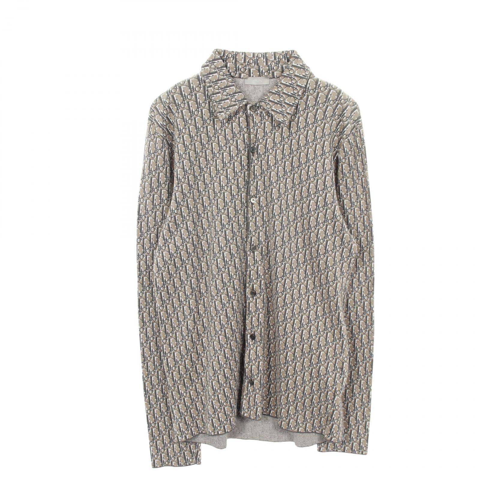 ディオール Dior オブリーク コットンジャカード オーバー 衣料品 トップス コットン メンズ ブラウン系 【中古】