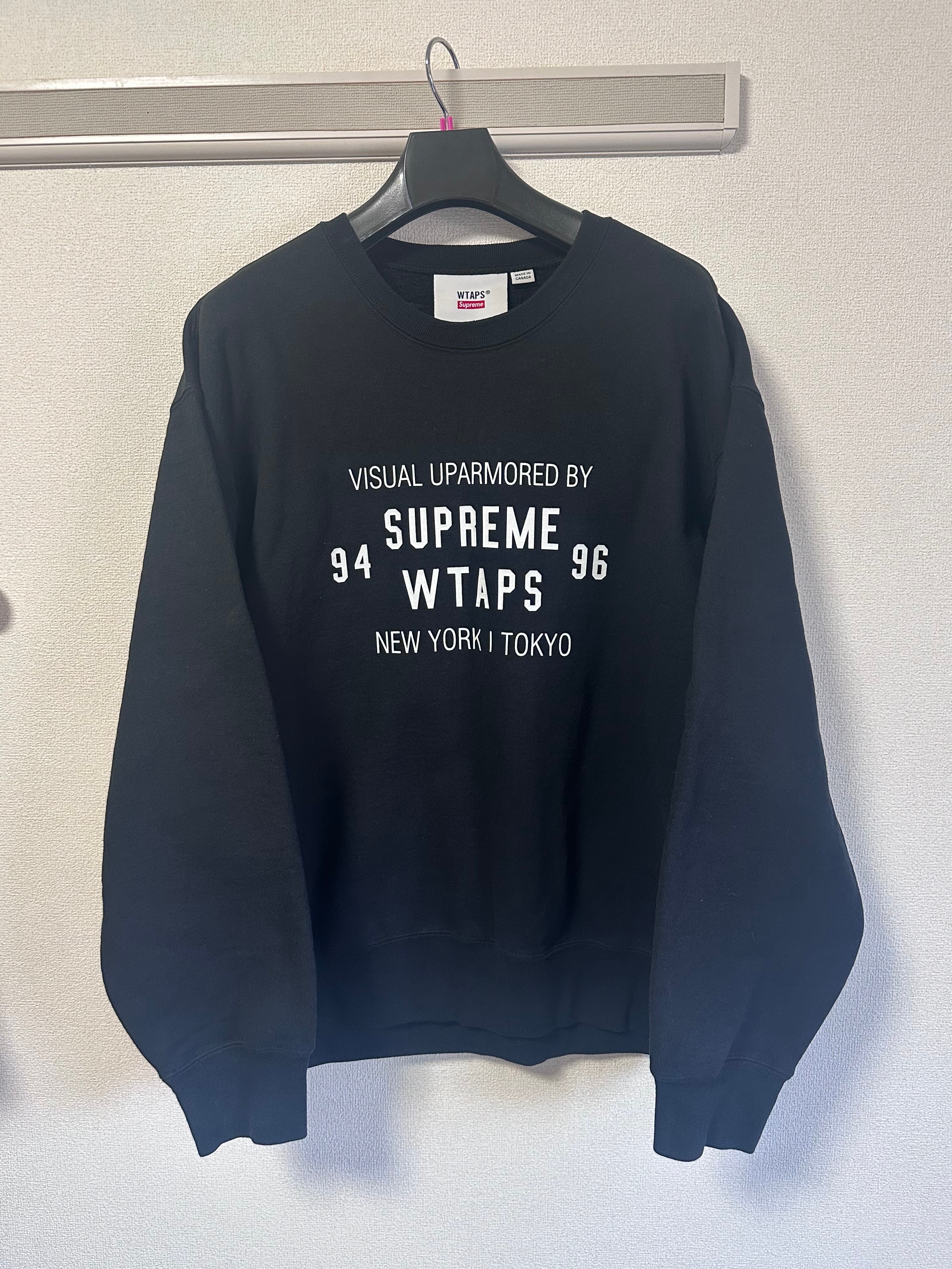 Supreme / WTAPS Crewneck "Black" 21274SPD-CSM03S