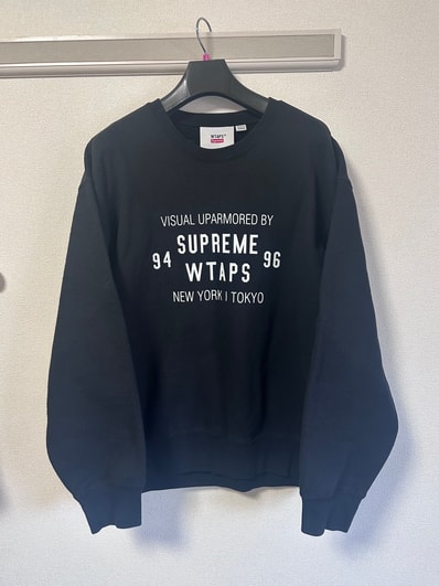Supreme / WTAPS Crewneck "Black" 21274SPD-CSM03S