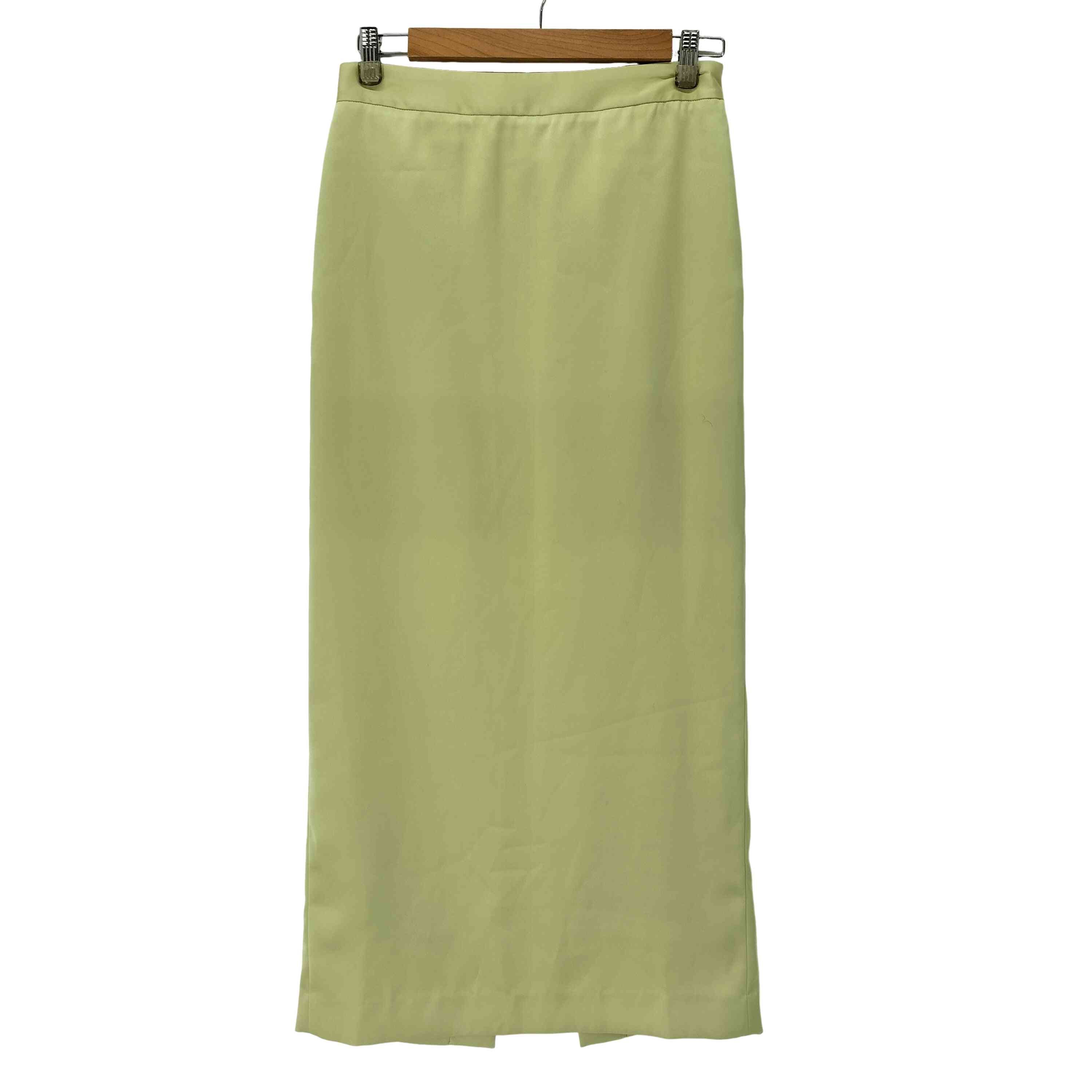 2WAY ADJUST SATIN STRAIGHT SKIRT【1142235905336】