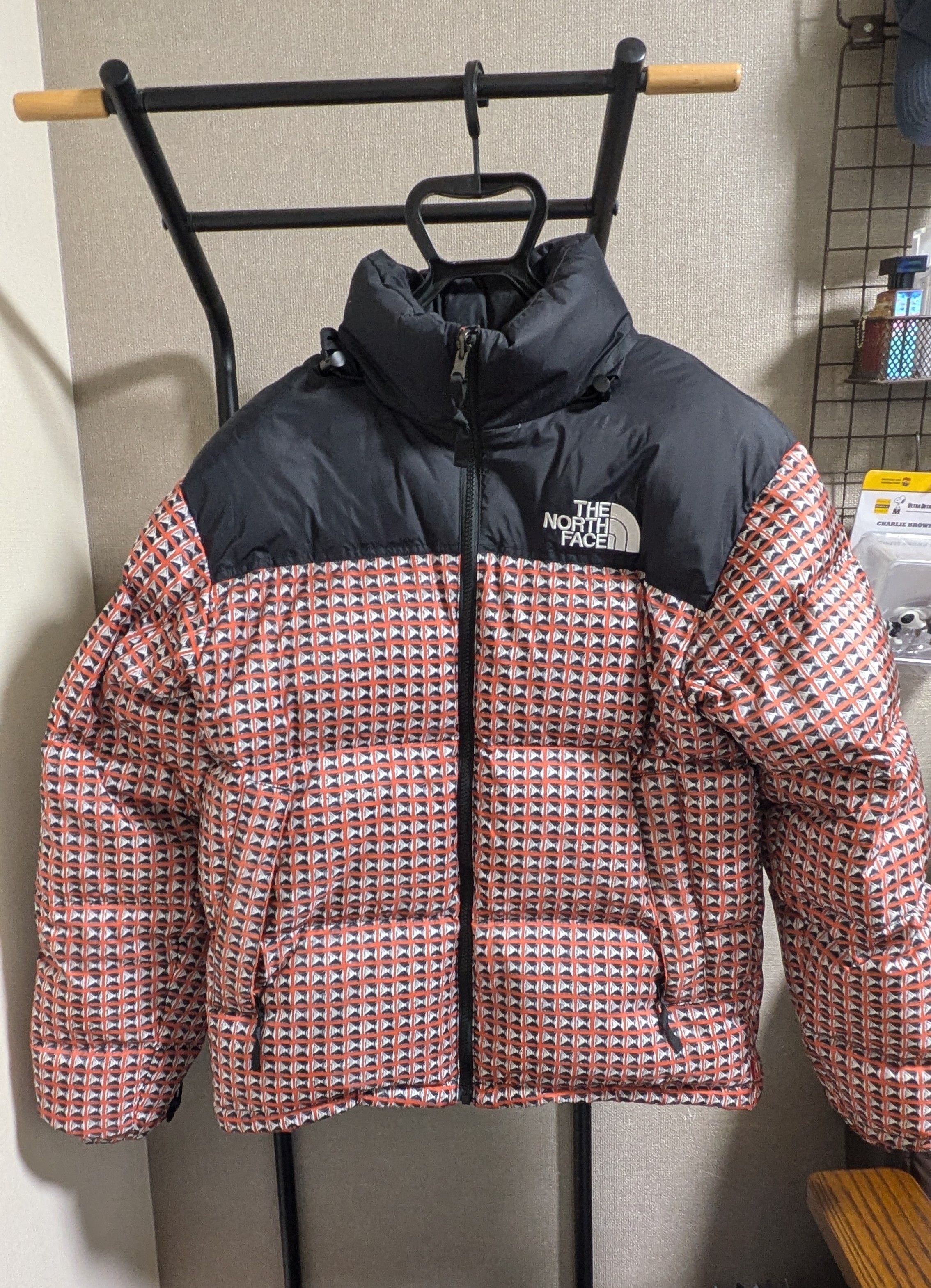 Supreme x The North Face Studded Nuptse Jacket "Red"