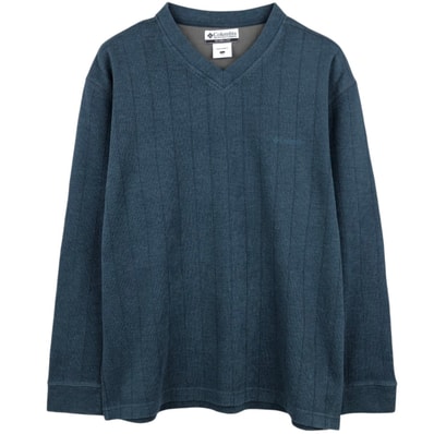 古着 コロンビア Columbia Vネック ロングTシャツ ロンT メンズL相当/eaa684617